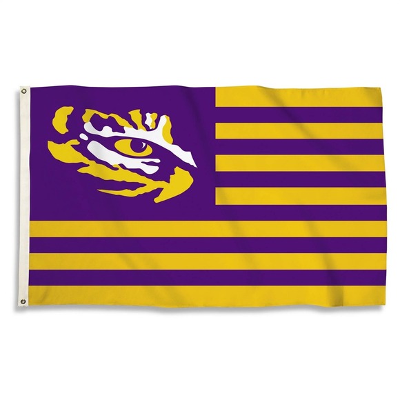 Other - LSU Tigers Flag Purple Gold American Style College Football Fan Gear